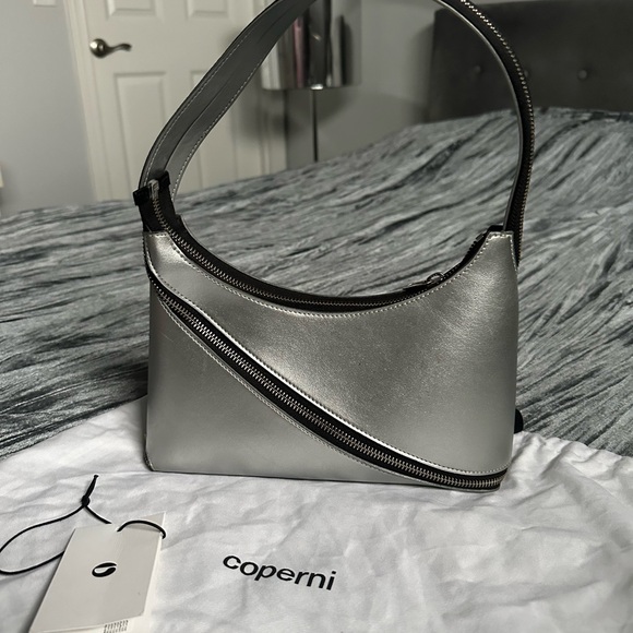 Coperni Metallic Silver Shoulder Bag - Picture 5 of 10